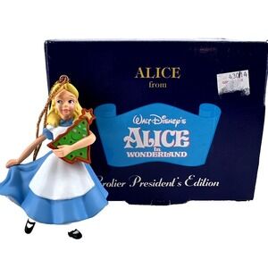 Walt Disney's Alice in Wonderland Ornament Erolier President's Edition